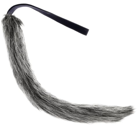 Hatstar Wolfschwanz formbar | Werwolf schwanz für Damen, Herren & Kinder | Wolf Kostüm Accessoire zu Halloween, Deko Karneval & Fasching
