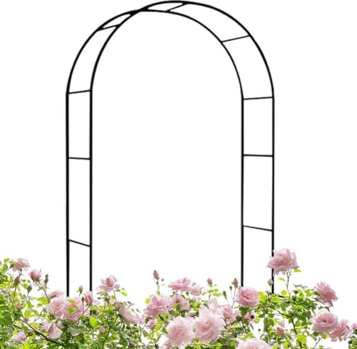 Robustes Metallgitter-Rankgitter für den Garten, robust, wetterfest, Eingangsdekoration, 1,2 m breit, grüner Rahmen für Hochzeiten, Veranstaltungen und Gartendekoration