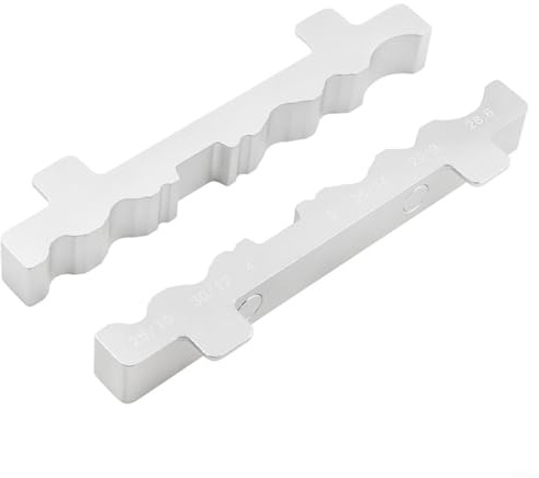 Morsa di riparazione per bicicletta, in lega di alluminio, morsetto per mozzo, pedale, asse, forcella anteriore, ruota, strumento di manutenzione, nero, rosso, oro, argento (rosso)