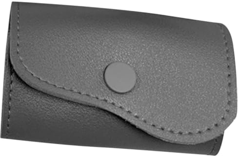 16 Löcher Nagelbohrerhalter Pvc Aufbewahrungstasche für Reise | Schutz für Bohrköpfe und Schleifaufsätze, Faltbar, Klassisch im Design, für Profis und Beautyfans