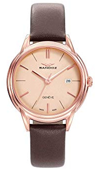 Sandoz - Reloj Acero IP Rosa Correa Sra Heritage Sa - 81354-97