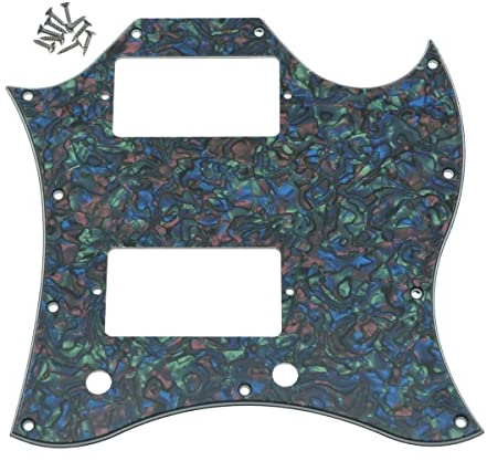 Dopro American Standard SG Gitarren Vollflächiges Pickguard passend für USA Gibson SG Abalone Pearl