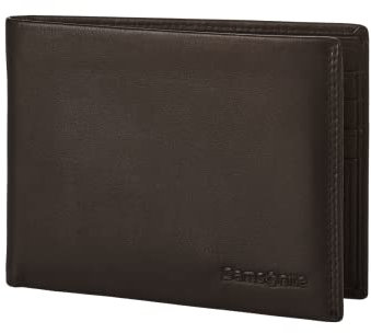 Samsonite Attack 2 SLG - Portafoglio, 13 cm, Marrone (Ebony Brown)
