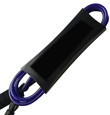 RH-HPC Surf Leine 8ft 7mm Surfbrett Leine Gerade Bordleine Aufblasbare Paddelplatine Leine SUP Leash.