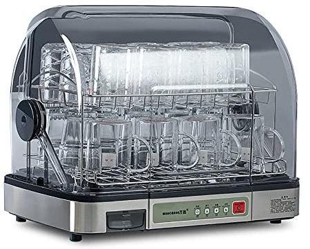 LMEIL Lavavajillas de Mesa, Mini lavavajillas de encimera portátil, operación Simple, Huella pequeña, Alta Temperatura, función de Secado rápido para Oficina de apartamento