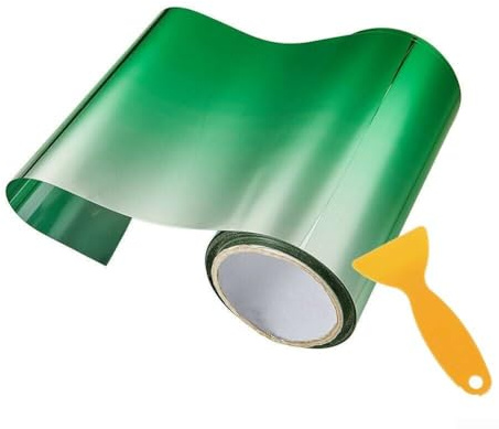 SPORTARC Auto Frontscheibe Aufkleber Auto Sonnenblende Streifen Tönungsfolie Windschutzscheibe Sonnenblende Streifen Auto Sonnenstreifen Windschutzscheibe UV Schatten Banner (Grün) 1401214459