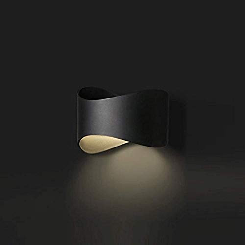 Applique da Parete Moderna, lampade per apparecchi di Illuminazione Bianco Caldo, lampade da Parete in Gesso per Interni su e Giù per Soggiorno, Camera da Letto, corridoio, Giardino d'inverno,