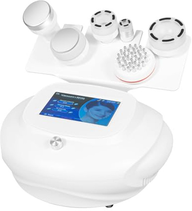 Massaggiatore radiofrequenza da 80 KHZ 6 in 1 a ultrasuoni, cavitazione grassi, cellulite, massaggiatore anticellulite, dispositivo professionale per la casa, viso, corpo, rassodamento della pelle