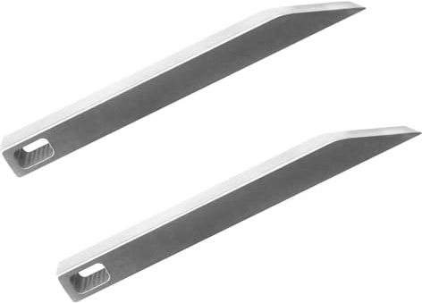 2Pcs Pry Bar Mini Crowbar EDC Pry Bars Heavy Duty Stainless Steel Prybar | Stainless Steel Pry Bar Compact Multi-Functionality As A Box Opener Bottle Opener and Screwdriver
