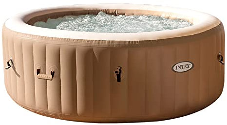 Intex Ø 196 x 71 cm Whirlpool Pure SPA - Bubble Massage, Beige 28426EX