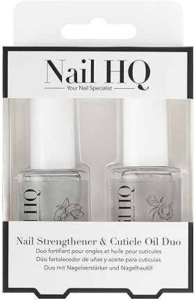 Nail HQ Strengthener & Cuticle Oil Duo