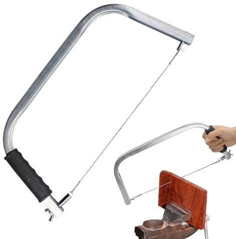 Seghetto Da Traforo - Seghetto Da Traforo | Utensile Da Taglio Manuale | Per Hardware Per Fiori Con | Per Seghetto Regolabile | Strumento Multiuso Per Gioielli Con Manico In Legno