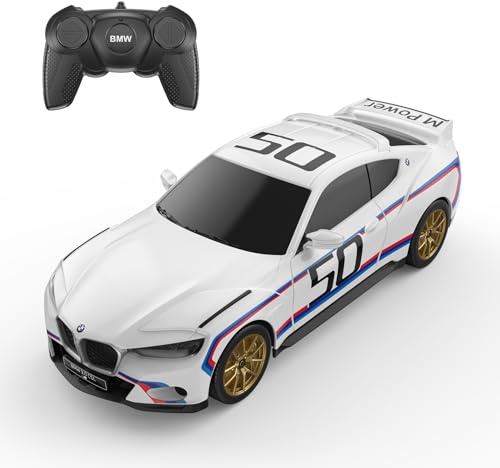 RASTAR BMW RC Auto 1:24 BMW 3.0 CSL Ferngesteuertes Auto BMW Spielzeug Modellauto für Jungen Kinder Erwachsene