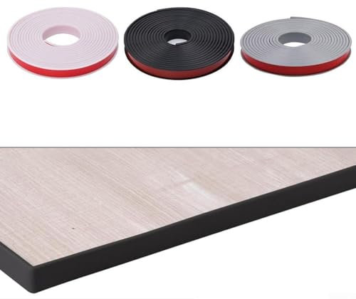 Flexibler U-förmiger Kantenschutzstreifen für verschiedene Möbelanwendungen, 300 cm/500 cm (500 cm weiß)