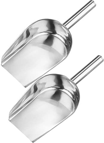 ABOOFAN 2pièces Porte-pelle à Glace Pelle à Glace Pelle Domestique à Aliments Secs à Portative De Cuisine à Céréales à Aliments Secs De Cuisine à Noix