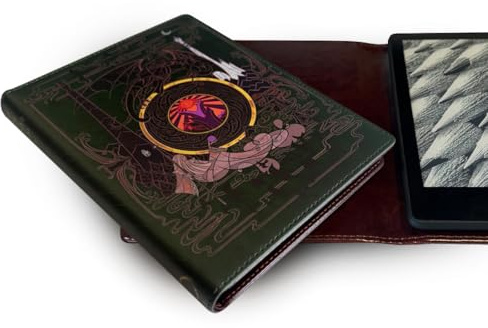 KleverCase Universal Book Cover for eBook Readers. Fits All e-Reader Brands Including Kobo, Nook, Kindle Paperwhite (inc 12th Gen & Signature Edition), Kindle, storytel and More.