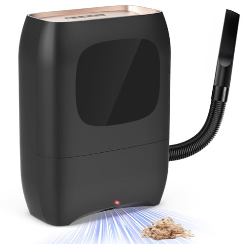 smilesun 7L Elektrische Kehrschaufel mit Sensor, großer Staubbehälter, berührungsloser Staubsauger, Stabstaubsauger & Haarstaubsauger für Küche, Friseursalon, Tierhaare, Krümel & Staub