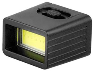 NAUXIU Torcia elettrica della batteria 9V Mini LED Key Light COB Outdoor 9V Torcia elettrica della batteria 9V Mini luce chiave non batteria inclusa LED
