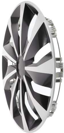HIAKDOFT de Roue Plastique Robuste Couvre Moyeu Décoratif Compatible Plupart des Véhicules pour Protection et Style Automobiles