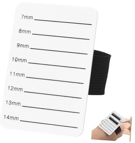 Cabilock Palette Extension de Cils Acrylique Support et Réutilisable pour Extension de Cils Professionnels et Maison Plateau de Rangement Lisse et Portable