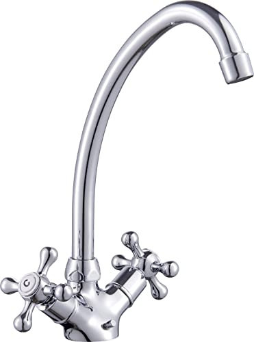 Mélangeur d'Evier Rétro Chromé FEDLEEN by Eurosanit