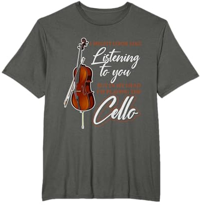 Musicien Drôle Cadeau Pour Violoncelliste Violoncelle T-Shirt