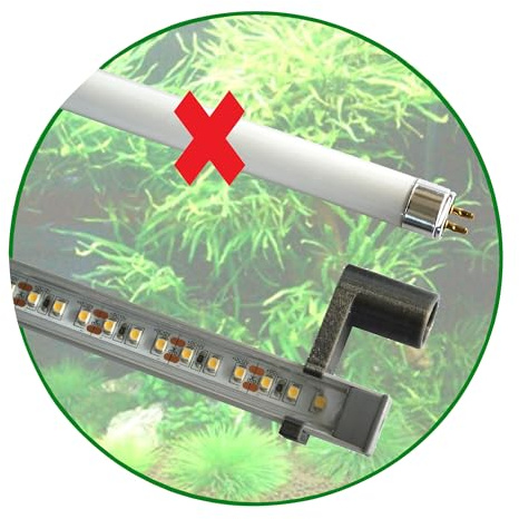 T5 LED Set 1: 895mm Gesellschaft Aquarium Beleuchtung (89,5cm) 12W, 1202 Lm