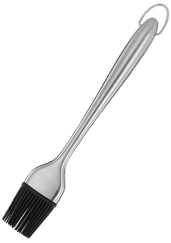 TOZBLEU Pinceaux à pâtisserie,brosses en silicone et acier inoxydable pour barbecue,Pinceau Pâtisserie En Silicone, Pinceau Cuisine pour Barbecue, Cuisson, Gâteaux, Polyvalent Badigeonner Huile