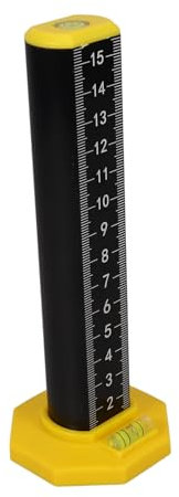 HOMOCONO Tiling Leveling Ruler Mit Magnetischem Doppel-einsatz Präzises Konturenlineal Für Bodenfliesen Und Abgehängte Decken Leichte Kompakte Fliesen-nivellierlehre Für Genaue Messungen Un