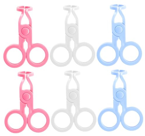 VALICLUD 6pezzi Pinzette Per Clip Per Rimozione Dispositivo Portatile Per Strumento Rimozione Accessori Per Cosmetiche