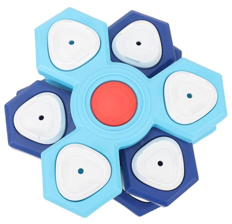 RiToEasysports Bol à Chiens de Mangeoire Lent, 4 Couches Anti-aval L'alimentation Interactive Ralentissez pour L'entraînement pour Animaux de Compagnie
