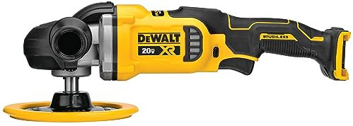 DEWALT DCM849B 20V MAX XR 7 in (180mm) Cordless Variable Speed Rotary Polisher (Tool Only)