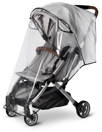 Bemece Universal Rain Cover for Pushchair, Breathable & Transparent