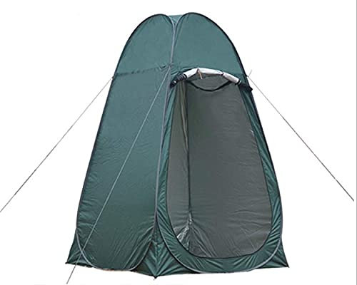 LHLYL-DP Camping Tent Automatic Pop-up Outdoor Single Dressing Tent With Window Shower Bath Tent Mobile Toilet Tent Waterproof Sunscreen Suitable for Beach, Garden, Outdoor