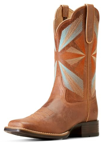 ARIAT Women's Oak Grove Western Boot - Maple Glaze, 9 Wide