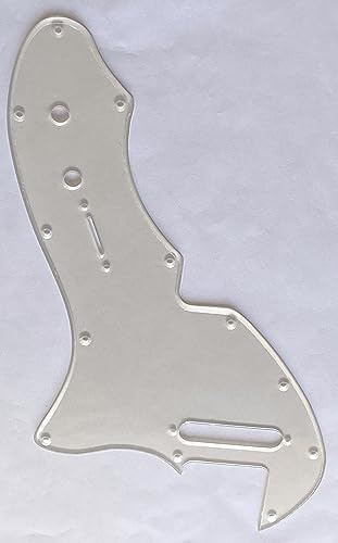 Für Fender Telecaster Thinline 69 Re-Issue Gitarren-Pickguard (1-lagig, transparent, transparent)