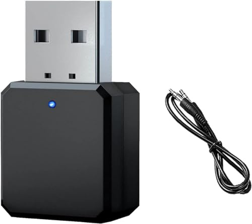 Bluetooth Adapter Bluetooth 5.1 Auto USB Musik Stick Empfänger für Lautsprecher, Verstärker, Autos