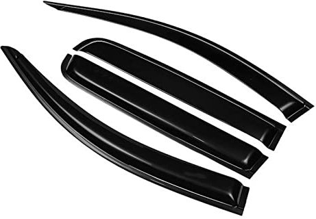 DZSMACHENGSM Windabweiser Für VW Für Golf 7 MK7 Fließheck 2014–2020 Fensterblende Sonnenschutz Regenabweiser Markisen Shelter Adhesive Cover Trim