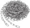 Mbsomnus 15 M Catena Acciaio 3 mm Catene Catena Metallo Delimitazione Catenella Catena Resistente Catena Zincata Catena Antitaglio per Lucchetto Recinzione Catena Antifurto Catena