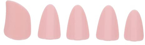 ERINGOGO Pipa Nägel Leichtes Fingerplektrum 5 Stück aus Nylon mit Glatten Runden Kanten Geburtstagsgeschenk für Guzheng und Pipa für Musiker