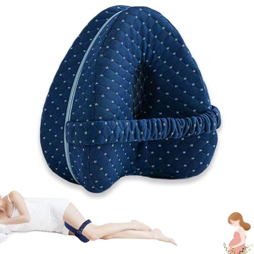 CHENYUOUYANG Knee Pillow Alignment Pillow, Side Sleeper Pillows Ergonomic, Leg Pillows for Sleeping on Side for Between Legs Sleepers, Relieving Leg Back Knees Pain Knee Cushion