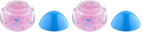 essence Superman lip scrub, Lippenpeeling, mit Vitaminen, natürlich, ohne Parabene, ohne Mikroplastikpartikel, Nanopartikel frei, glutenfrei, 2er Pack (11g)