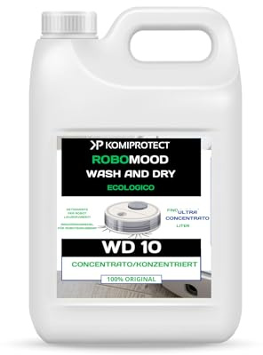 Komiprotect WD10 ROBOMOOD 5000 ml Detergente per Robot Lavapavimenti per qualsiasi superficie grazie al suo pH neutro