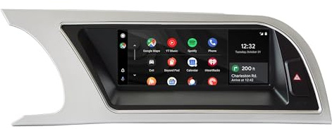 CarPlay Android Auto per Audi A5 S5 RS5 Concert Symphony Access Android 13 Apps Navigazione Giochi Musica Spotify Chiamata Netflix Reddit YouTube Mirroring Smartphone Caratteristiche 8.8 Touch Screen