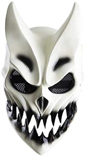 Dämonenmaske, Halloween Slaughter to Prevail Maske Kid of Darkness Deathcore Band Cosplay Harz Halloween Requisiten Cosplay Maske