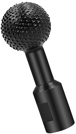 perfk Fresa giratoria de esfera, husillos esféricos con forma de cabeza de bola de de madera para amoladora, pulido, tallado en madera, Interfaz 14 mm