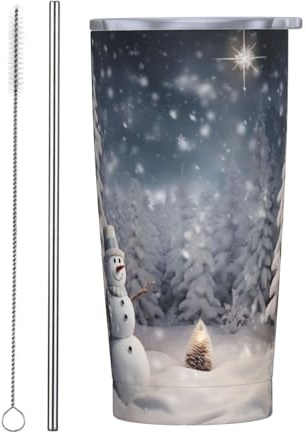Vasos personalizados, tazas de acero inoxidable personalizadas de 20 onzas, taza de café de viaje aislada con tapa y botella de agua con pajita, regalo personalizado para familiares y amigos, árbol de