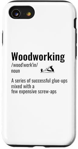 Coque pour iPhone SE (2020) / 7 / 8 Définition du travail du bois Tour tourneur à bois