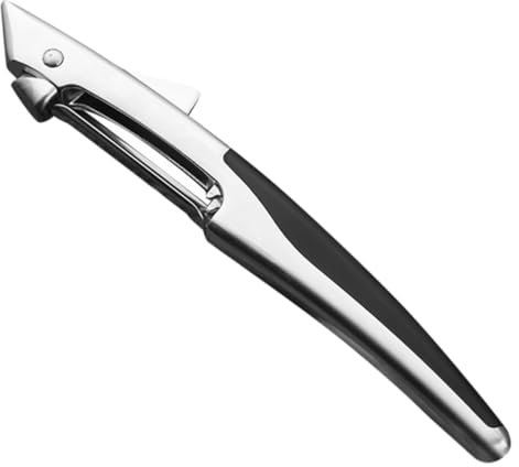 Cabilock Pelador De Frutas Portátil De Aleación De Zinc Para Cocina Pelador De Patatas y Verduras Duradero Para Pelar y Zanahorias