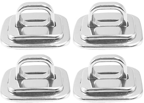 Kichvoe Laptop Security Anchor Base Plate 4Pcs Universal Cable Lock Accessory for Educational Institutions Offices and Libraries Easy to Attach